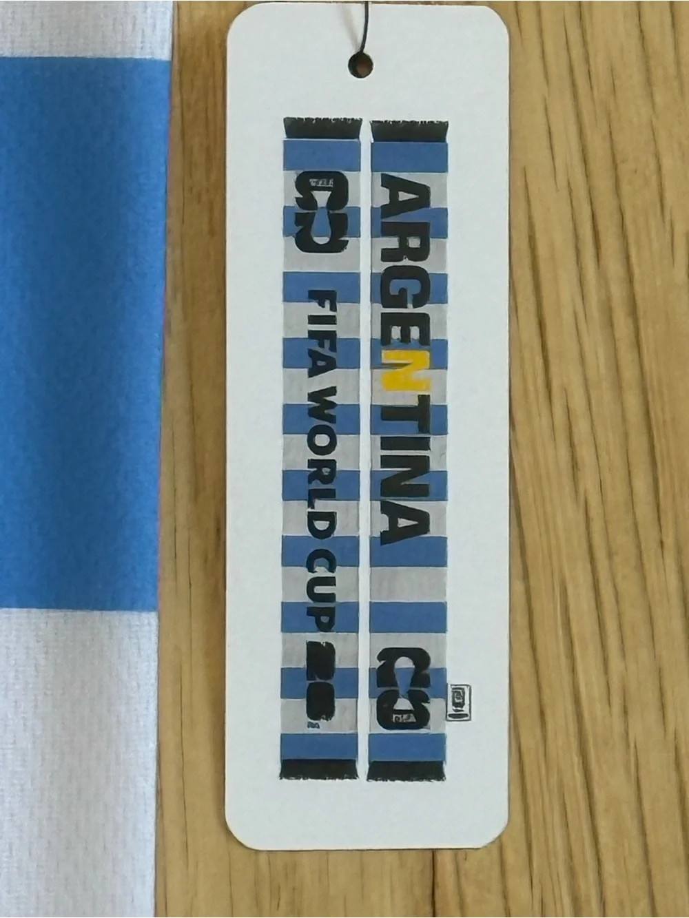 Argentina Fan Set: adidas Jersey/hat, national Flag, Messi Socks (2), FIFA scarf